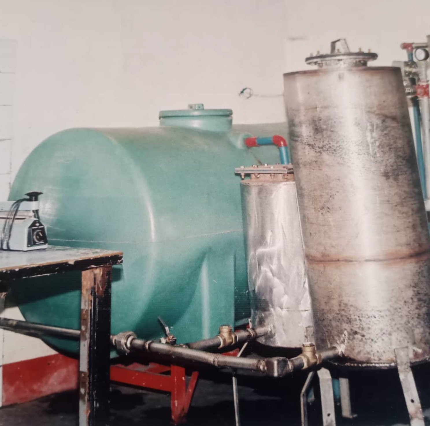 Industrial water purification tanks